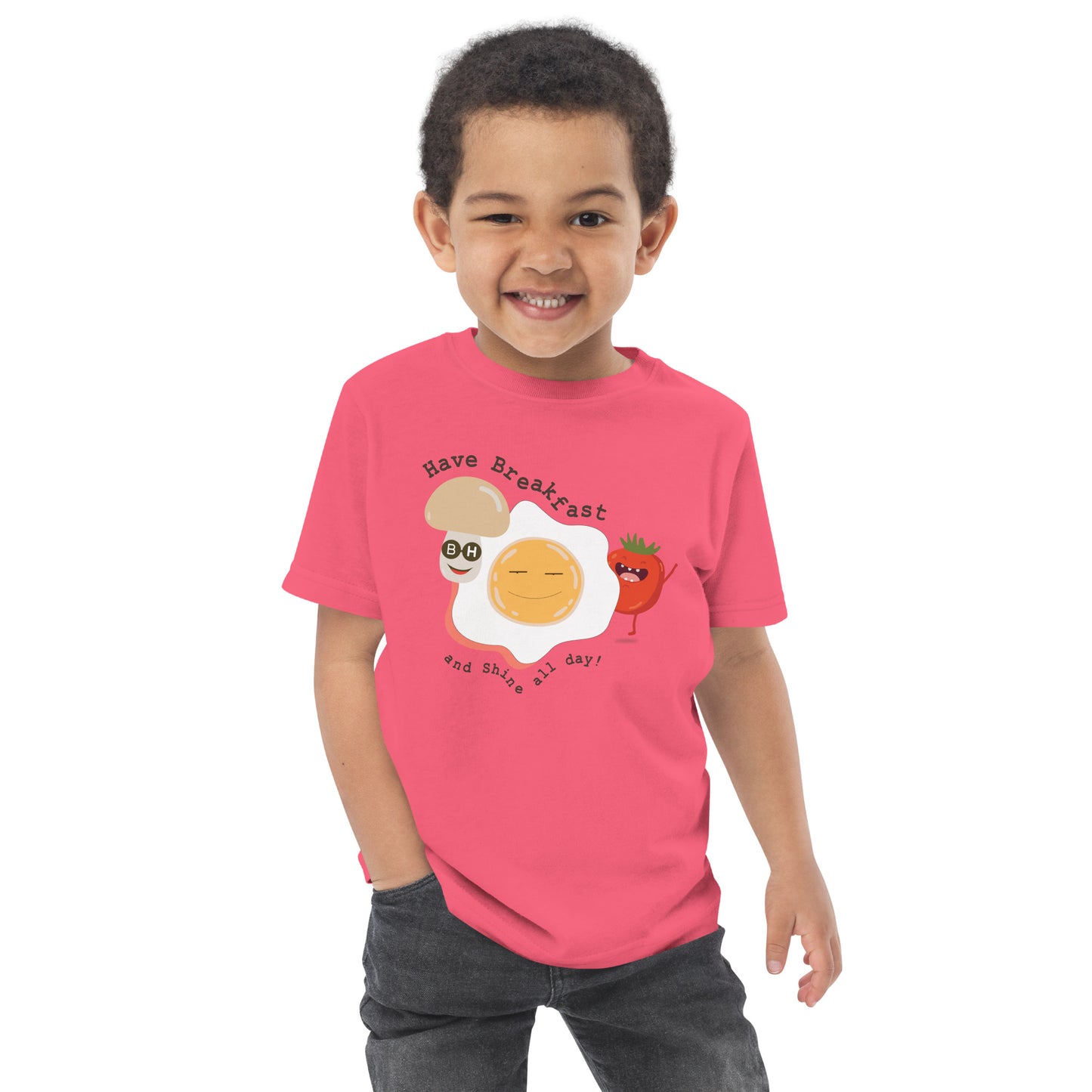 BH Unisex Toddler jersey t-shirt