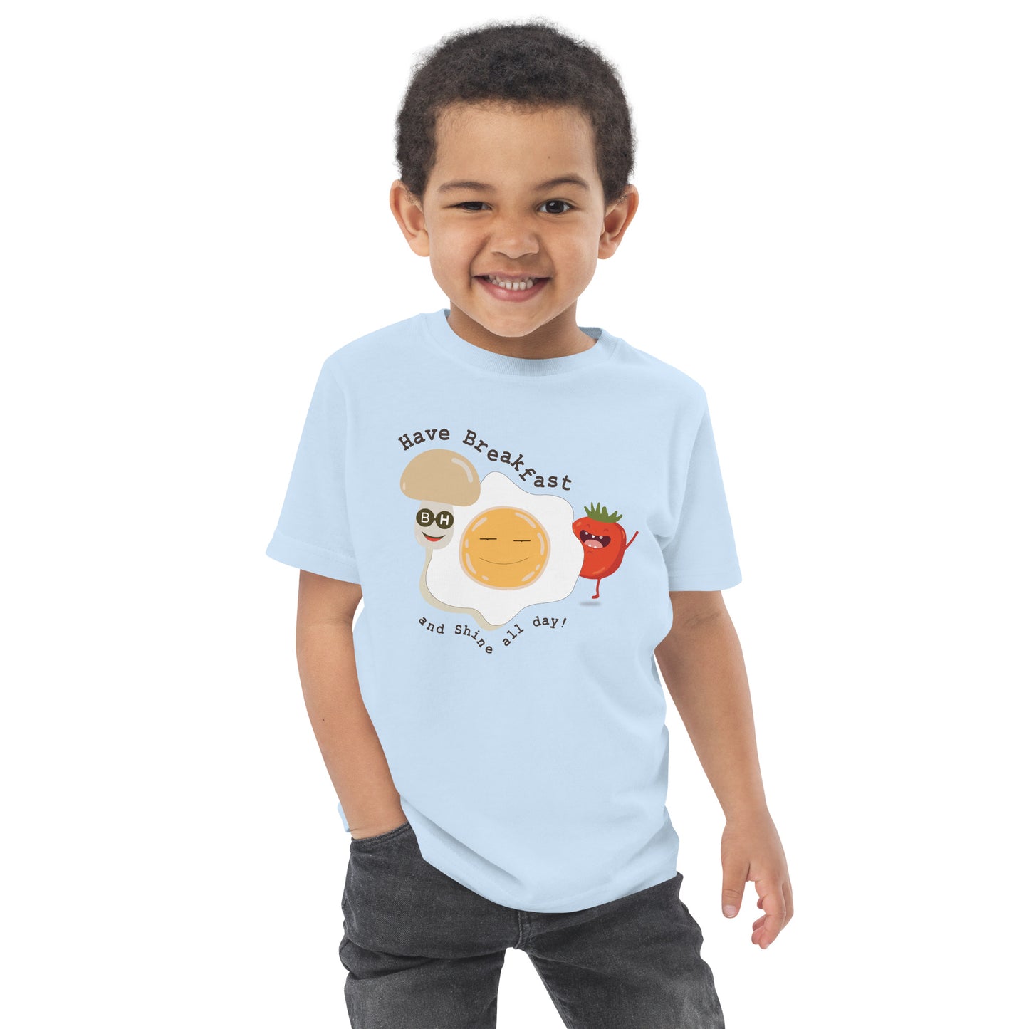 BH Unisex Toddler jersey t-shirt